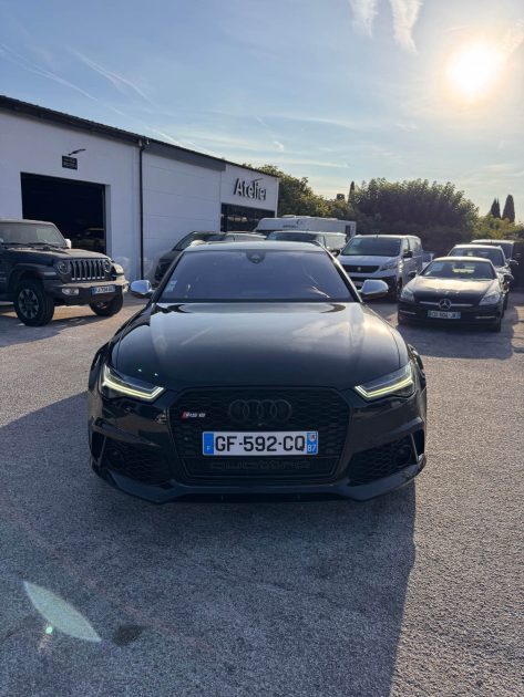AUDI RS 6 AVANT PERFORMANCE 4.0 V8 TFSI 605CH FULL BLACK SIEGE F1