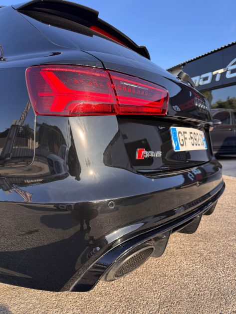 AUDI RS 6 AVANT PERFORMANCE 4.0 V8 TFSI 605CH FULL BLACK SIEGE F1