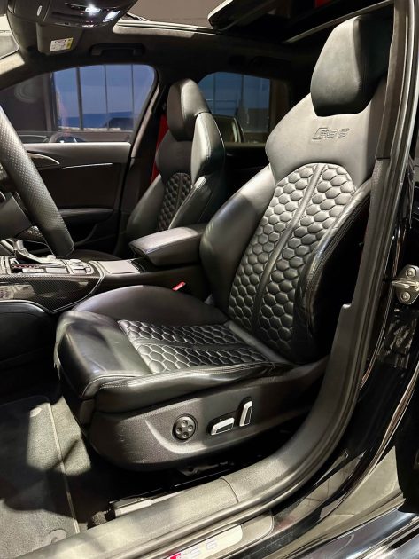 AUDI RS 6 AVANT PERFORMANCE 4.0 V8 TFSI 605CH FULL BLACK SIEGE F1