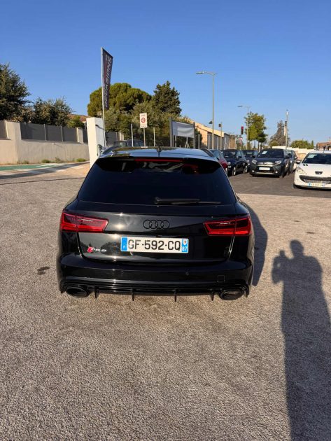 AUDI RS 6 AVANT PERFORMANCE 4.0 V8 TFSI 605CH FULL BLACK SIEGE F1