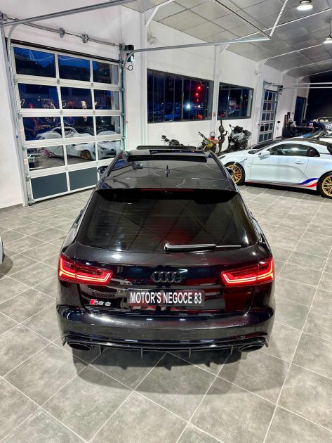 AUDI RS 6 AVANT PERFORMANCE 4.0 V8 TFSI 605CH FULL BLACK SIEGE F1