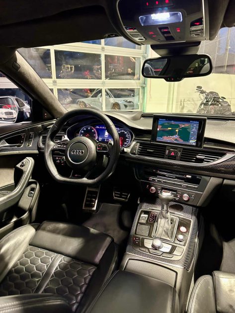 AUDI RS 6 AVANT PERFORMANCE 4.0 V8 TFSI 605CH FULL BLACK SIEGE F1