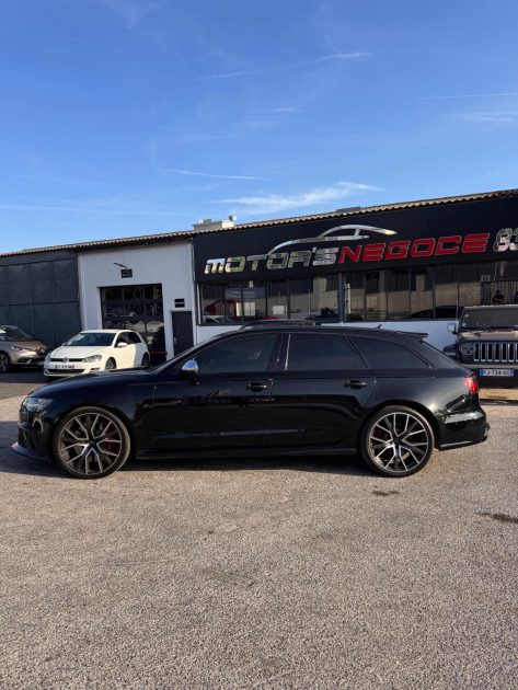 AUDI RS 6 AVANT PERFORMANCE 4.0 V8 TFSI 605CH FULL BLACK SIEGE F1