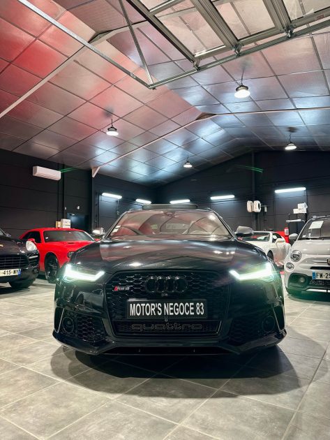 AUDI RS 6 AVANT PERFORMANCE 4.0 V8 TFSI 605CH FULL BLACK SIEGE F1