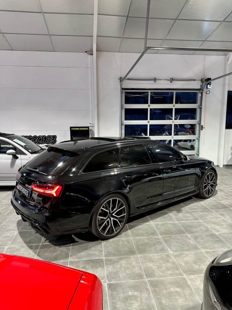 AUDI RS 6 AVANT PERFORMANCE 4.0 V8 TFSI 605CH FULL BLACK SIEGE F1