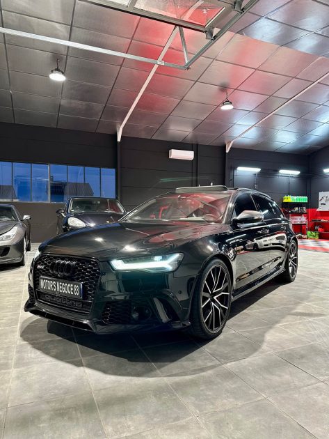 AUDI RS 6 AVANT PERFORMANCE 4.0 V8 TFSI 605CH FULL BLACK SIEGE F1