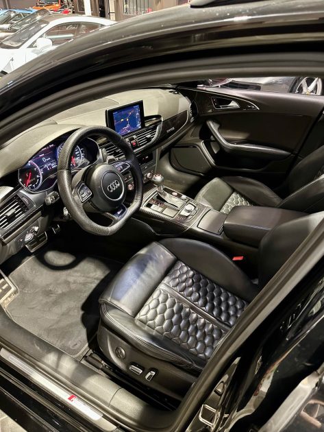 AUDI RS 6 AVANT PERFORMANCE 4.0 V8 TFSI 605CH FULL BLACK SIEGE F1