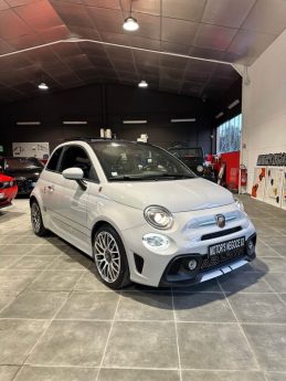 FIAT 500 ABARTH 1.4 TURBO T-JET 145CH 595 GRIS CRAIE TOIT PANO