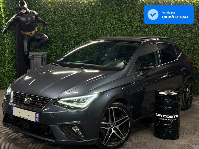 SEAT IBIZA 5 V FR 1.0 TSI 115 1ERE MAIN TOIT OUVRANT VIRTUAL COCKPIT APPLE & ANDROID - Garantie 1 an