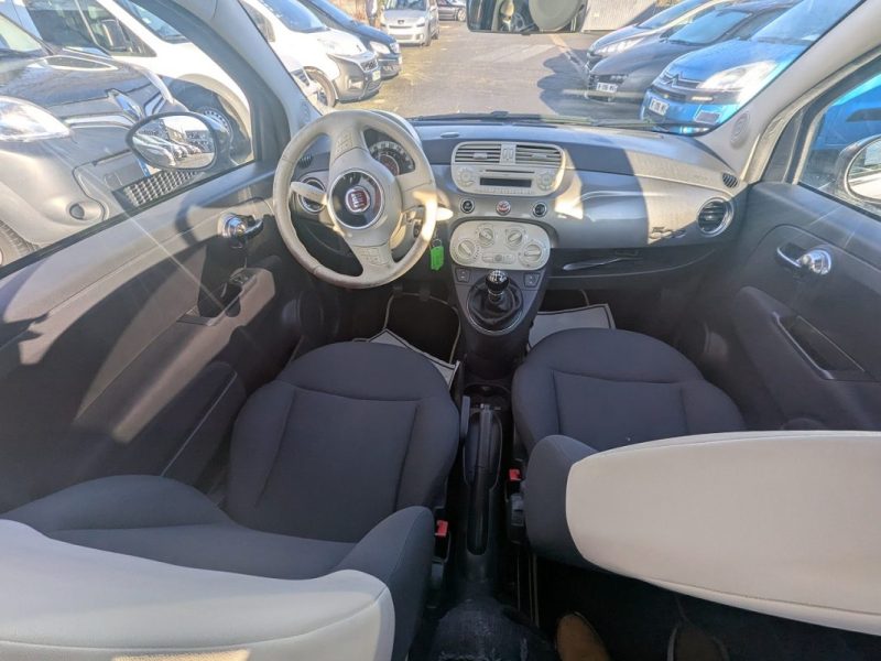 FIAT  500  1.2I 70CV ET 4CV FISCAUX  2013