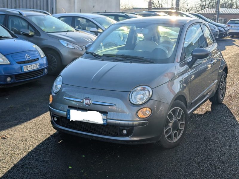 FIAT  500  1.2I 70CV ET 4CV FISCAUX  2013