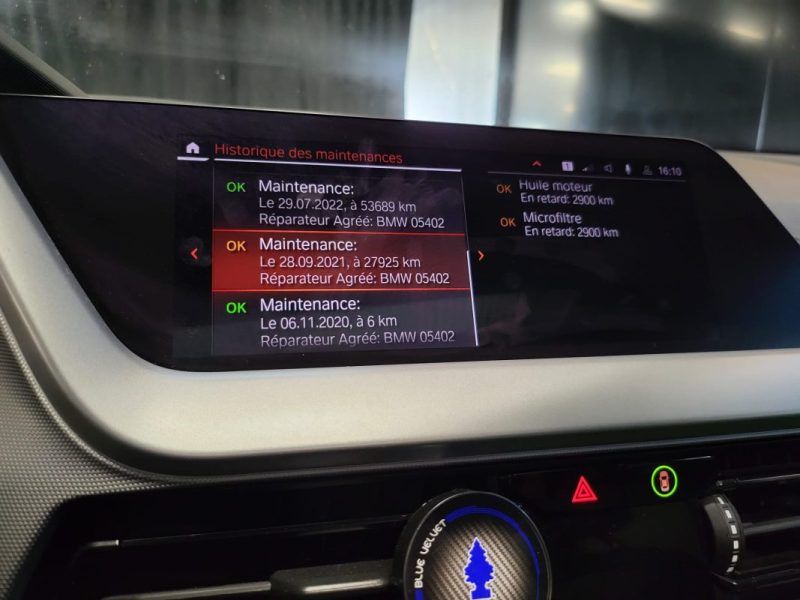 B.M.W. SERIE 1 116dA 116ch DKG7 TOIT OUVRANT PANO /CAMERA 