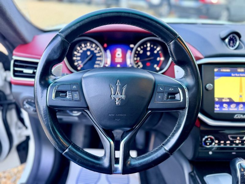 MASERATI GHIBLI 3.0 V6 275CH DIESEL 2015