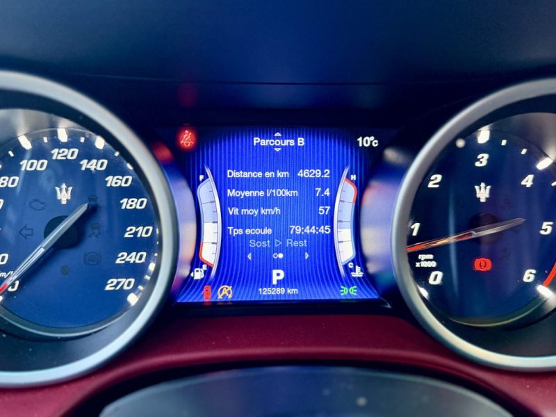 MASERATI GHIBLI 3.0 V6 275CH DIESEL 2015
