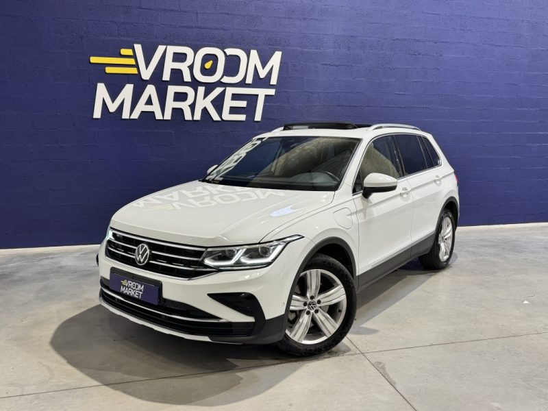 VOLKSWAGEN TIGUAN 1.4 eHYBRID 245ch ELEGANCE DSG6 / TOIT OUVRANT / SUIVI COMPLET