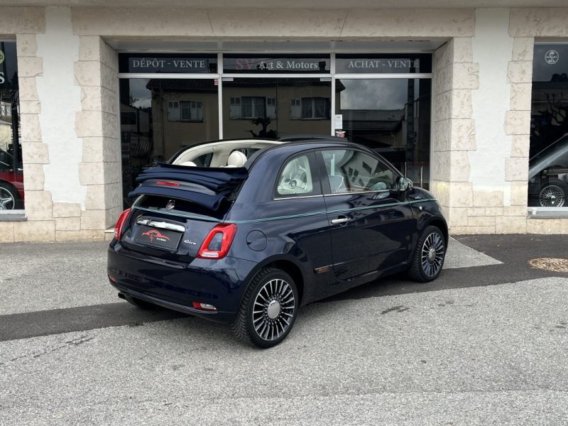 FIAT  500 CABRIOLET RIVA BOITE AUTO 2017