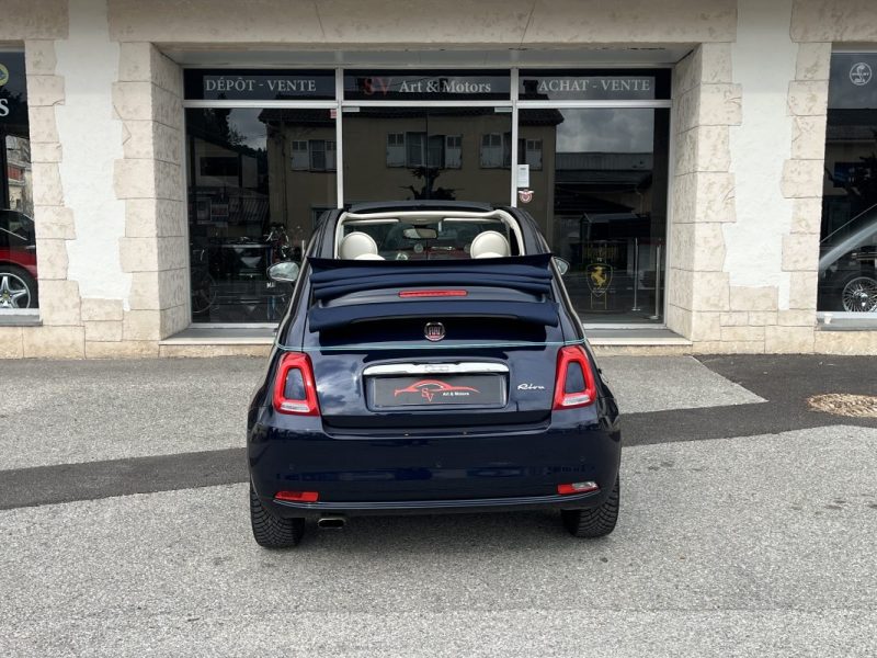 FIAT  500 CABRIOLET RIVA BOITE AUTO 2017