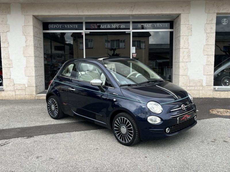 FIAT  500 CABRIOLET RIVA BOITE AUTO 2017