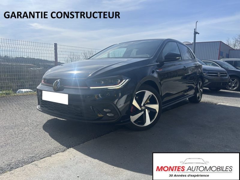 VOLKSWAGEN POLO 2.0 Tsi 207Ch GTI Dsg7 / Garantie Constructeur