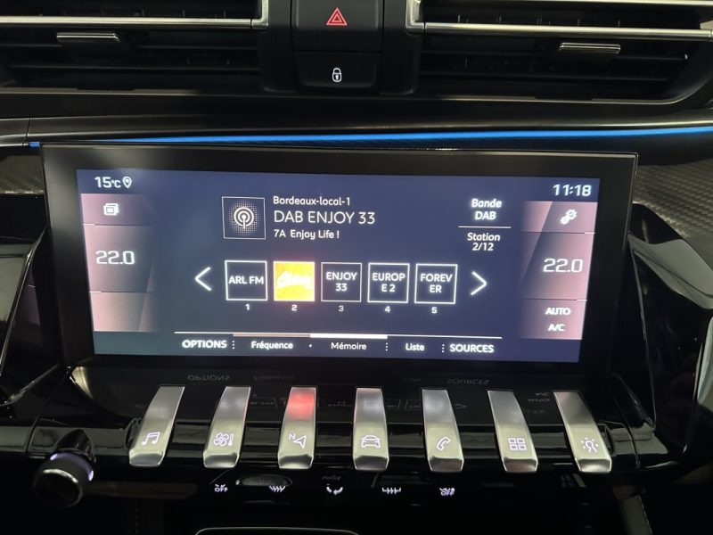 PEUGEOT 508 GT-LINE - 2.0 L BLUE HDi - 180 ch - TOIT OUVRANT - COURROIE CHANGEE - VISION NOCTURNE 