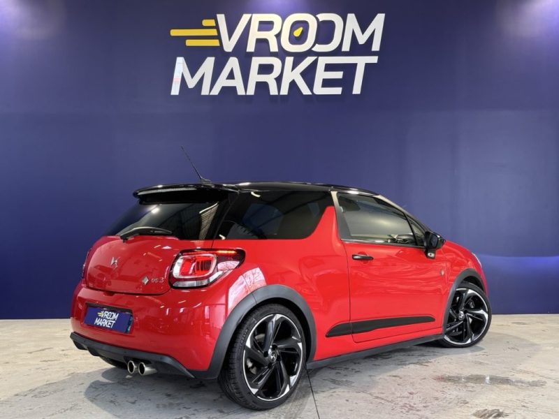 DS DS 3 1.6 THP 208 1598CM3 208CV PACK CARBONE / ENTRETIEN COMPLET DS / CAMÉRA DE RECUL 