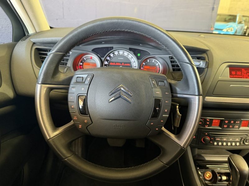 CITROEN C5 1.6 THP 156cv EXCLUSIVE BOITE AUTOMATIQUE - CUIR - 54 000 klm 