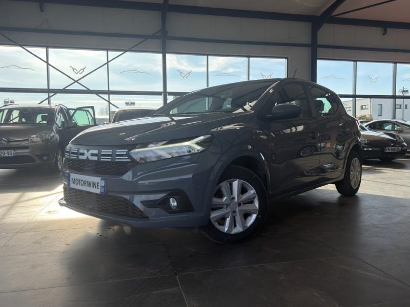 🔹 Dacia Sandero 1.0 TCE 101 Cg GPL Expression 🚗 Caméra de recul🍎 Apple CarPlay 🛡️ Garantie