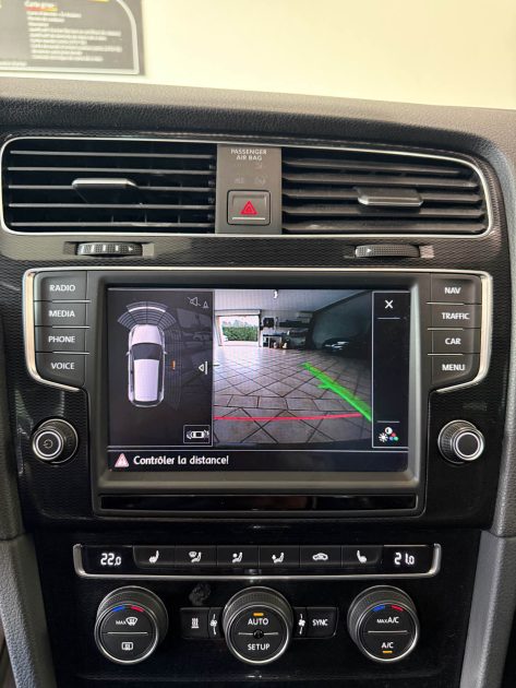  Volkswagen Golf 7 GTD 2.0 TDI 210ch DSG6 (ABT) – Full entretien Volkswagen – Garantie 12mois 