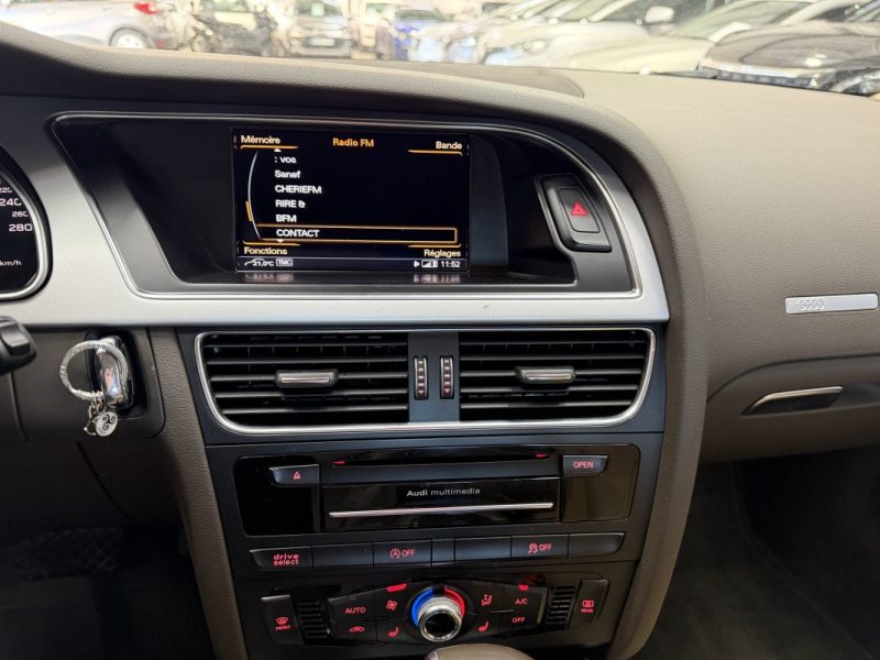 Audi A5 2.0 TDI 150ch Ambiente Multitronic | Cuir crème | Distribution OK | Sièges chauffants