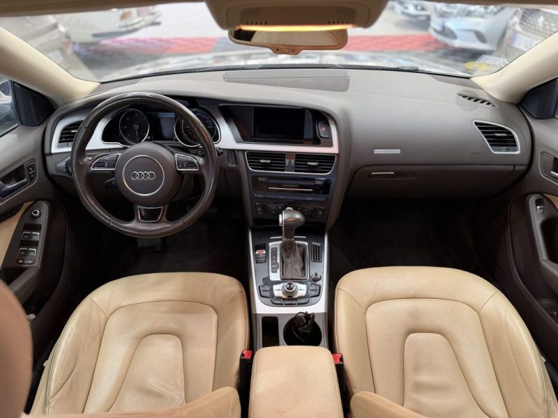 Audi A5 2.0 TDI 150ch Ambiente Multitronic | Cuir crème | Distribution OK | Sièges chauffants
