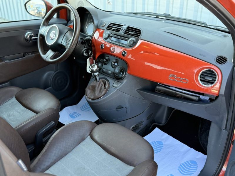 FIAT 500 1.2I 70CV SPORT 2008 130 000KM