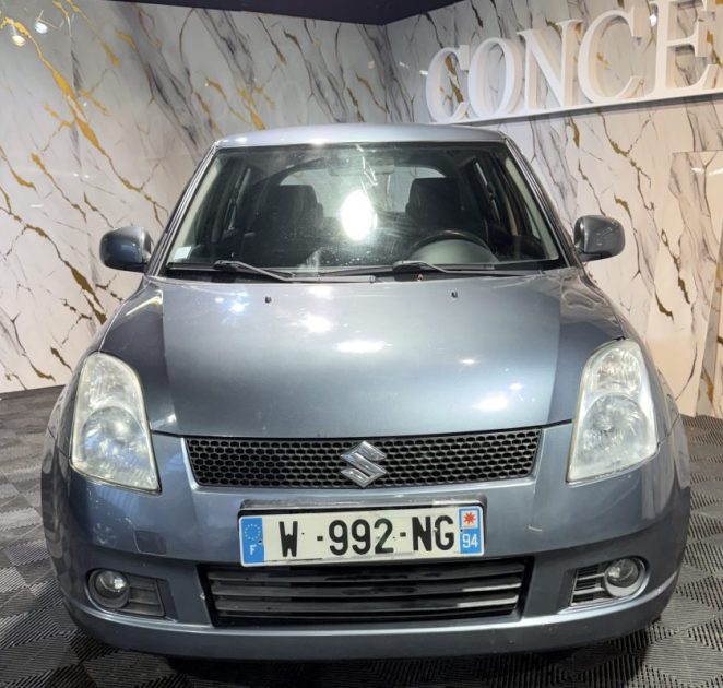 SUZUKI SWIFT  2007 - 75 CH - 63 221Kms - Premier Main - Parfait Etat - DIstrib ok- SUIVIT SUZUKI