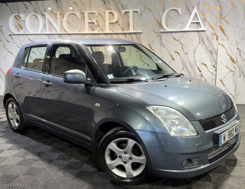 SUZUKI SWIFT  2007 - 75 CH - 63 221Kms - Premier Main - Parfait Etat - DIstrib ok- SUIVIT SUZUKI