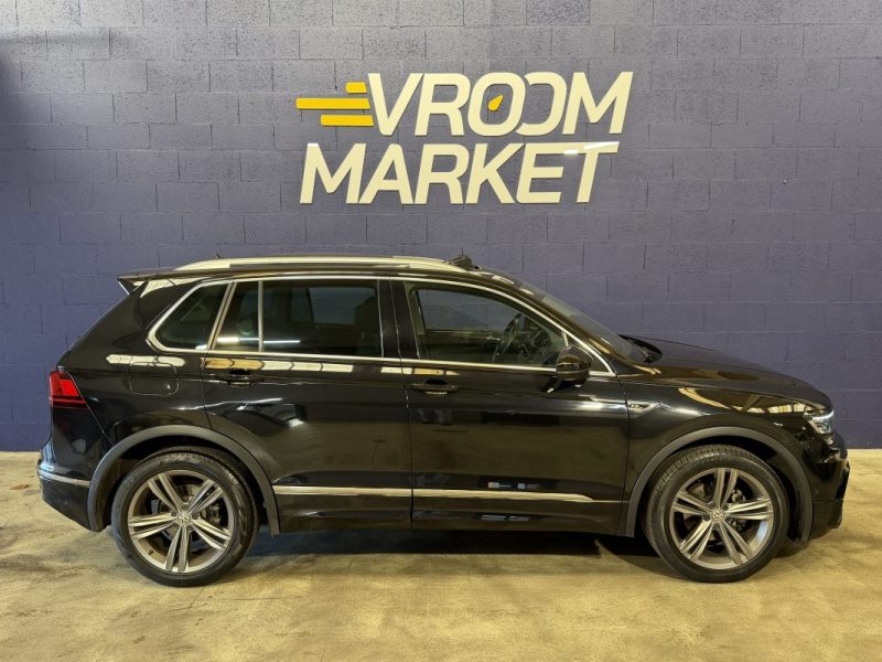 VOLKSWAGEN TIGUAN II 2.0 TDI 150cv R-LINE BLUEMOTION - SUIVIS VW - TOIT OUVRANT - SIEGES CHAUFFANTS 