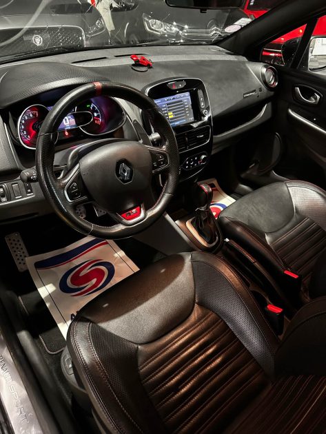 MAGNIFIQUE RENAULT CLIO 4 RS TROPHY PHASE 2 EDC6 1,6 220 CH (SUIVI D’ENTRETIEN RENAULT, BODY KIT)