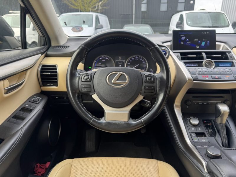 Lexus NX300H LUXE 197CH - ENTRETIEN FULL LEXUS / GARANTIE 12 MOIS / TVA RÉCUPÉRABLE
