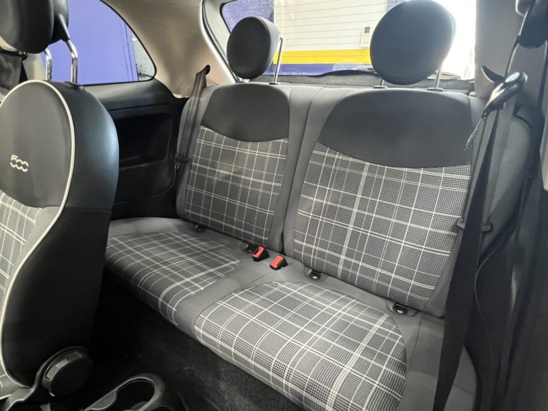 Fiat 500 1.2i 69ch Lounge | 73 500 km | 2019 | Distribution neuve | Toit panoramique