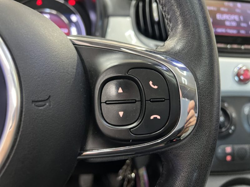Fiat 500 1.2i 69ch Lounge | 73 500 km | 2019 | Distribution neuve | Toit panoramique