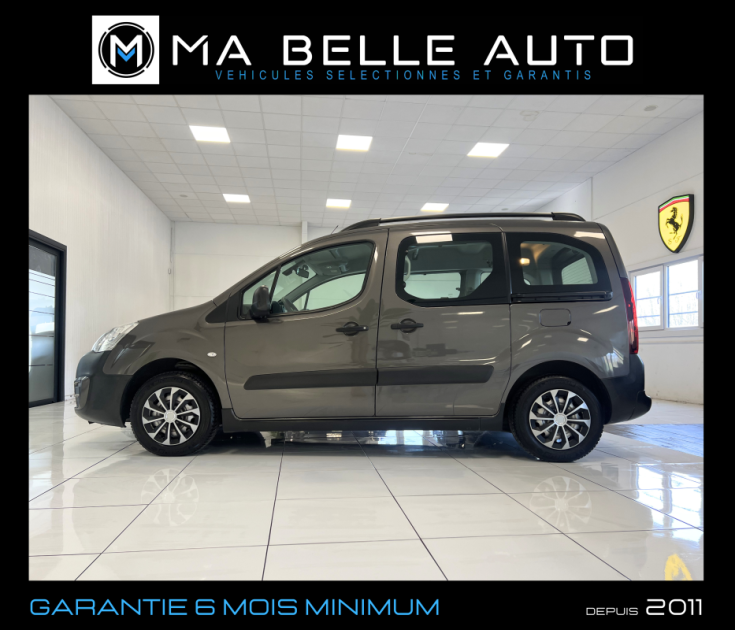 Peugeot Partner 1.6 BlueHDI 100 Outdoor / 1ère main carnet / GPS CAMERA ATTELAGE / 175 euro  mensuel