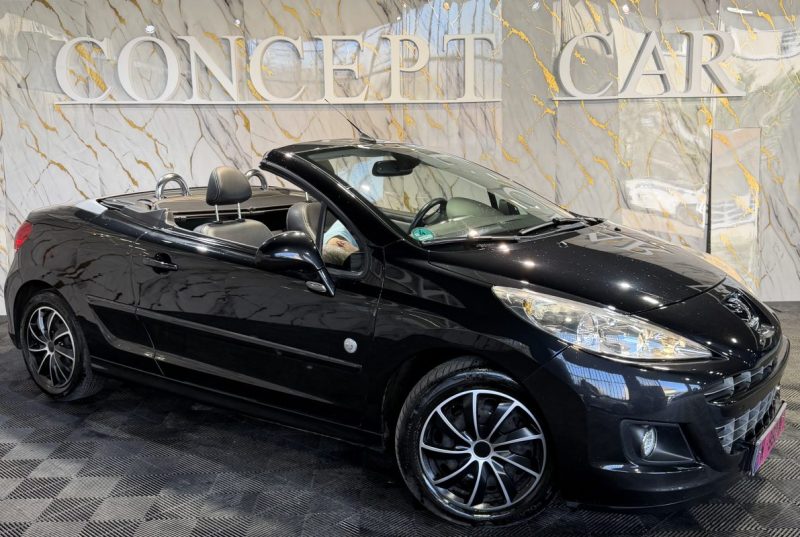 PEUGEOT 207 CAB  1.6 THP ROLAND GARROS 2011 -  85 102Kms - Distrib ok - Suivit PEUGEOT