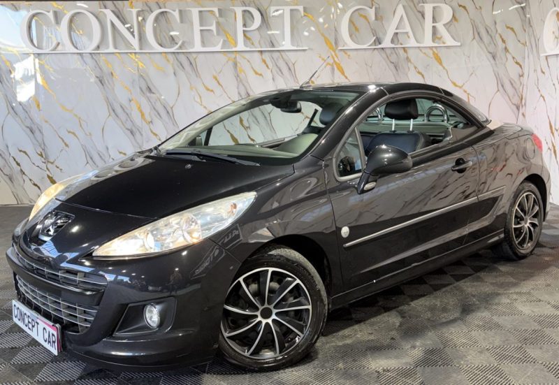 PEUGEOT 207 CAB  1.6 THP ROLAND GARROS 2011 -  85 102Kms - Distrib ok - Suivit PEUGEOT