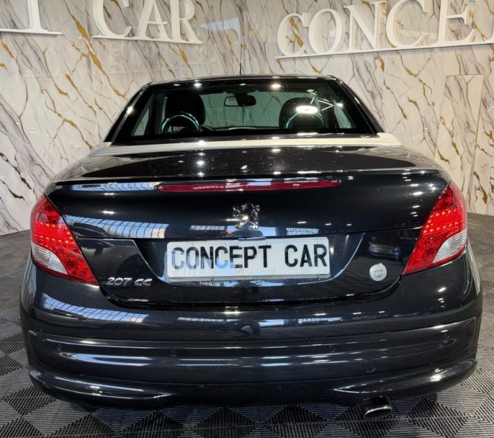 PEUGEOT 207 CAB  1.6 THP ROLAND GARROS 2011 -  85 102Kms - Distrib ok - Suivit PEUGEOT