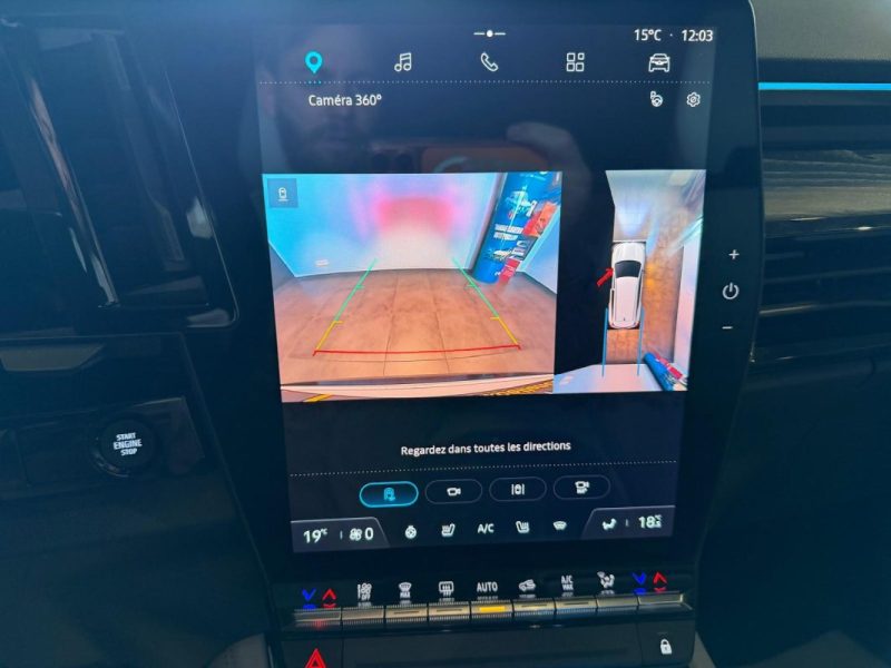 RENAULT ESPACE E-TECH 200 ICONIC 7 PL / LED MATRIX VISION / AFF TETE HAUTE /  2024