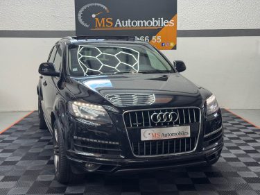 AUDI Q7 3.0 V6 TDI 245ch AVUS 7PLACES PACK SLINE FULL GARANTIE 12 MOIS HISTORIQUE COMPLET 🇨🇵 