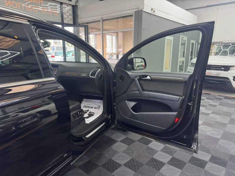 AUDI Q7 3.0 V6 TDI 245ch AVUS 7PLACES PACK SLINE FULL GARANTIE 12 MOIS HISTORIQUE COMPLET 🇨🇵 