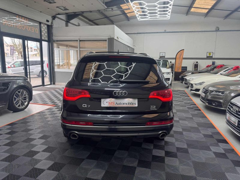AUDI Q7 3.0 V6 TDI 245ch AVUS 7PLACES PACK SLINE FULL GARANTIE 12 MOIS HISTORIQUE COMPLET 🇨🇵 