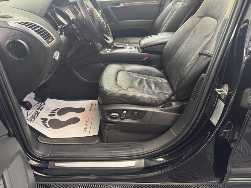 AUDI Q7 3.0 V6 TDI 245ch AVUS 7PLACES PACK SLINE FULL GARANTIE 12 MOIS HISTORIQUE COMPLET 🇨🇵 