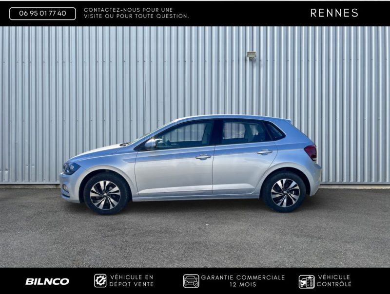 Volkswagen Polo VI 1.0 TSI 95ch R - GARANTIE 12 MOIS / REGULATEUR / RADAR DE STATIONNEMENT