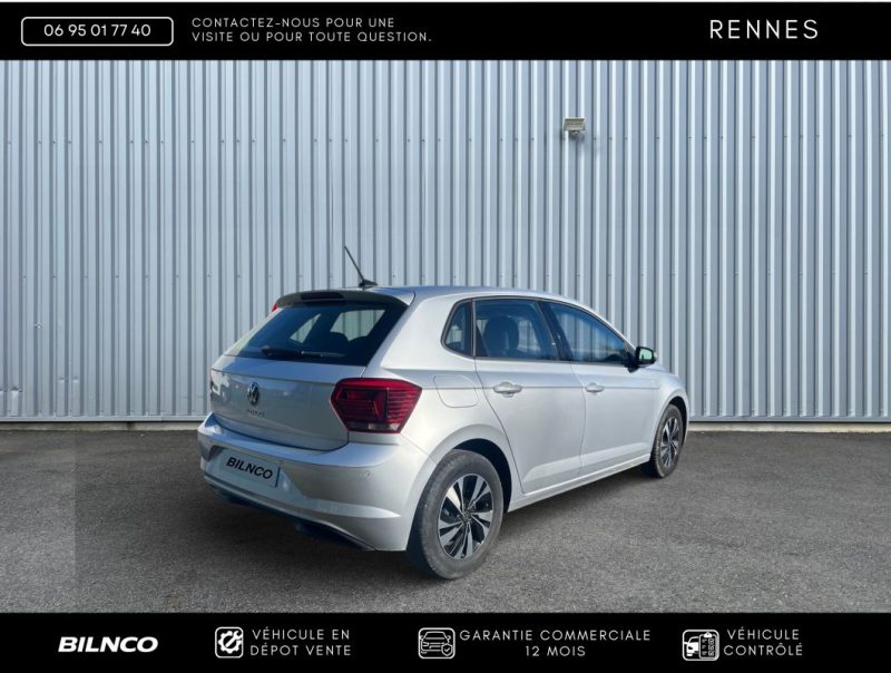 Volkswagen Polo VI 1.0 TSI 95ch R - GARANTIE 12 MOIS / REGULATEUR / RADAR DE STATIONNEMENT