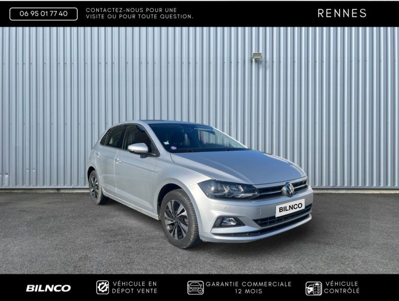 Volkswagen Polo VI 1.0 TSI 95ch R - GARANTIE 12 MOIS / REGULATEUR / RADAR DE STATIONNEMENT